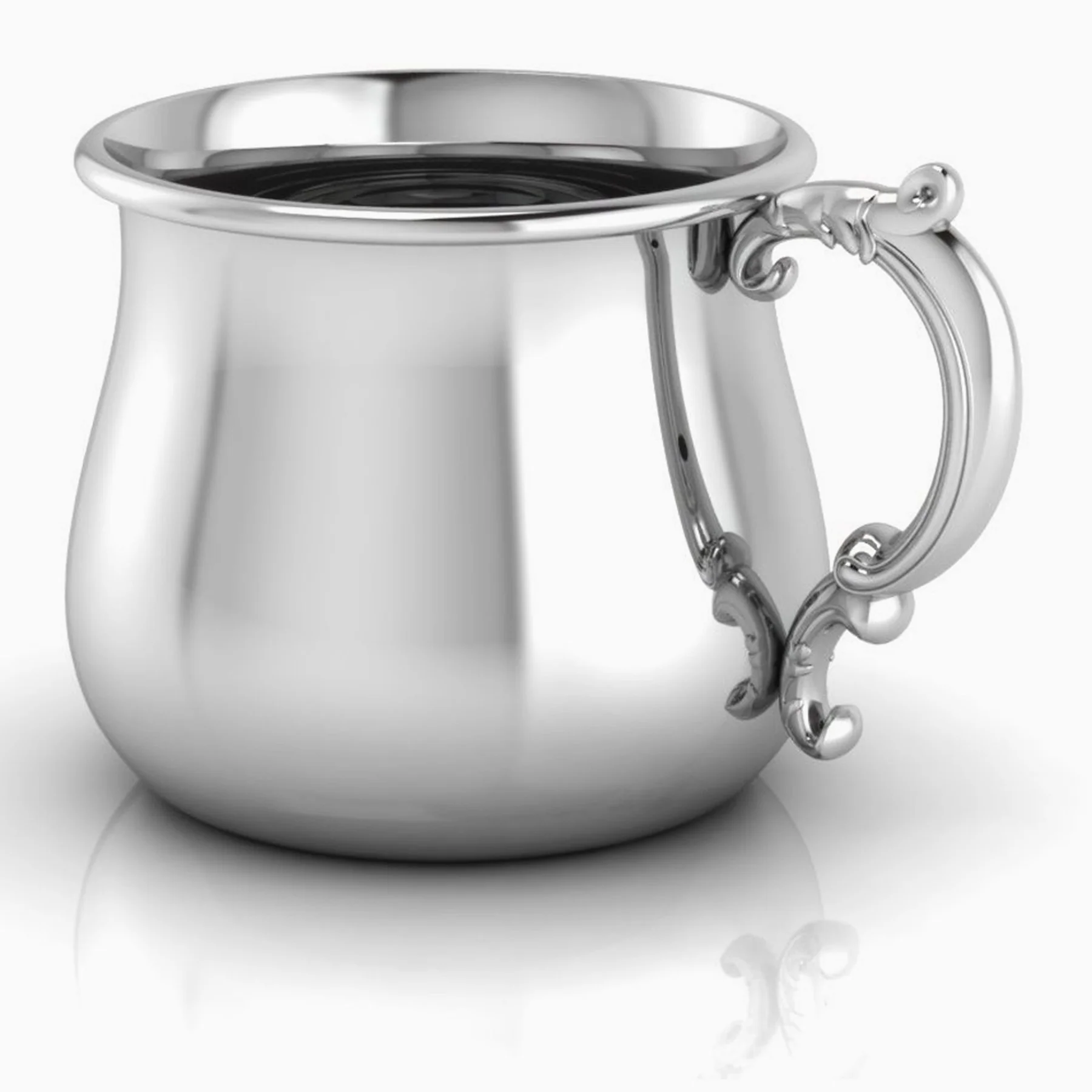 Krysaliis Sterling Silver Baby Cup - Bulge Victorian