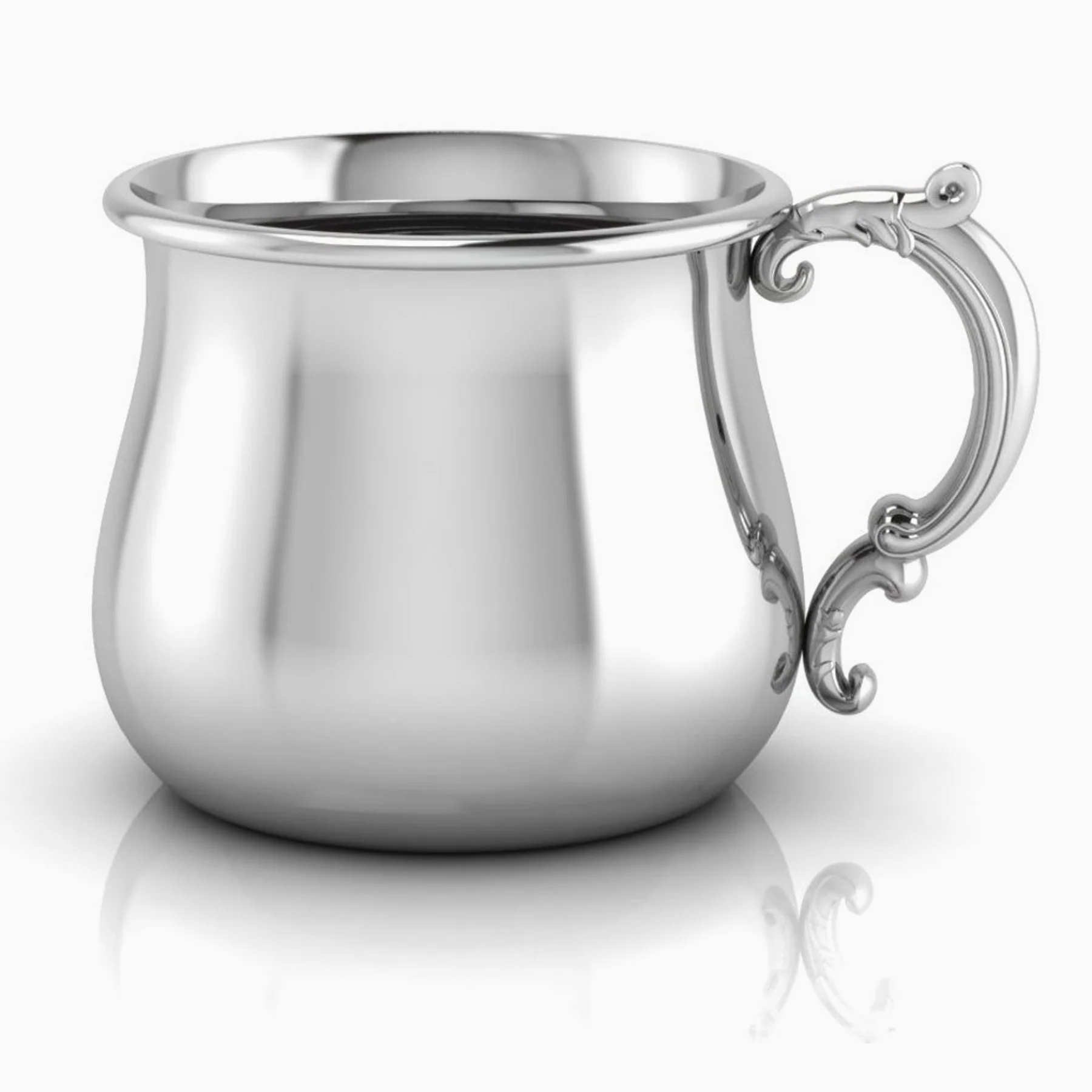 Krysaliis Sterling Silver Baby Cup - Bulge Victorian