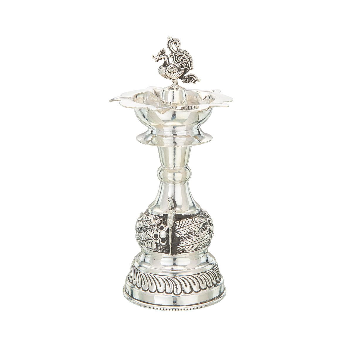 Silver Antique Annam Vilakku